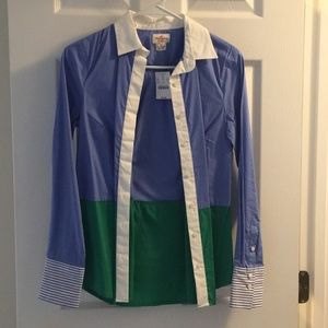 J Crew button down size XS NWT